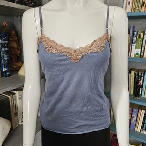Hollister Y2K Purple Lace Cami Large